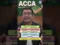 POV: You’ve decided to do ACCA… |Global V'smart
