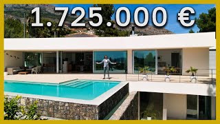 Inside a $1.7 Million Modern Villa in Puput, Altea: Luxury Property Tour with Sea Views!