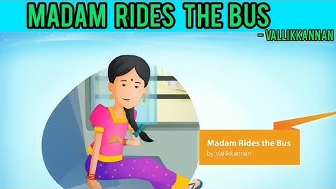 Madam Rides The Bus By Vallikkannan - (First Flight - X)
