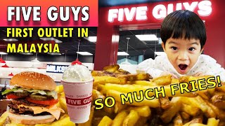 Is Five Guys in Malaysia Good? Bagus? Berbaloi? First Outlet in Genting | How to Order | Menu Guide