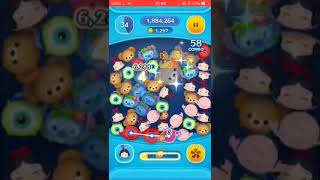 【ツムツム】ハッピー白雪姫 スキル6 アイテムなし コイン稼ぎ