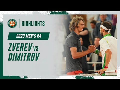 Zverev vs Dimitrov Round 4 Highlights | Roland-Garros 2023