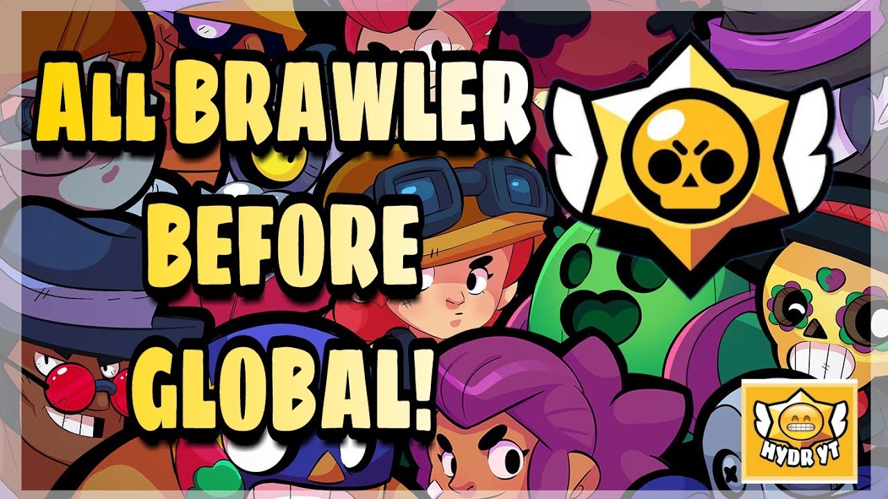 Every Brawler before Global Launch🌍 Brawl Stars Malaysia🇲🇾