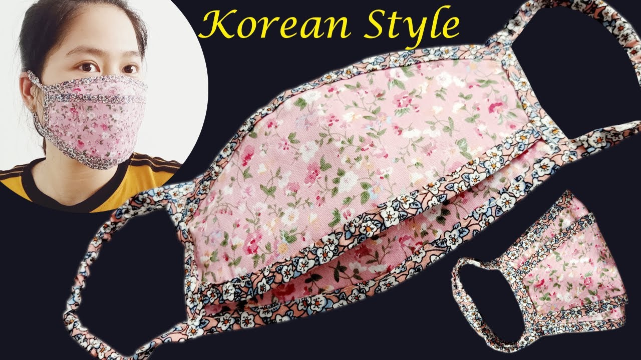 Korean style masks Breathable! Korean Style Cloth Face Mask Sewing