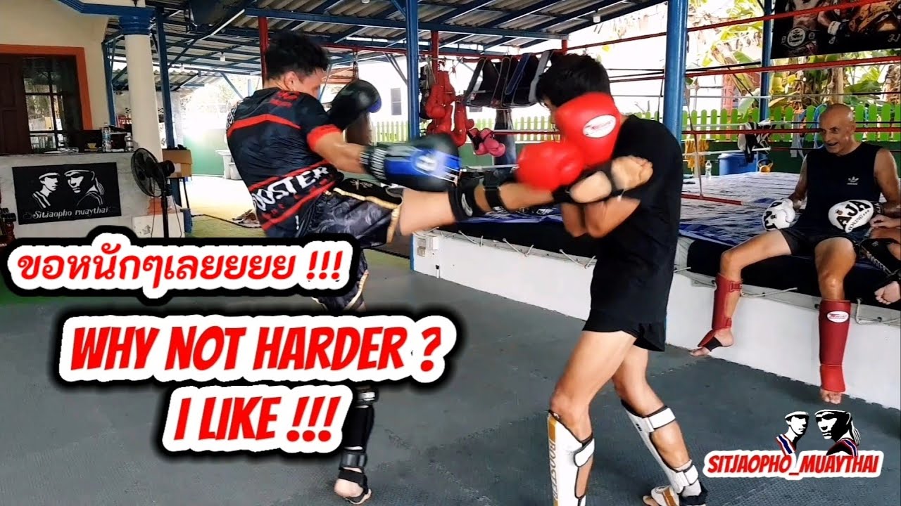 Why not harder ? I Like !!! #muaythai#sparing#fun#enjoy#life#fighter#gym