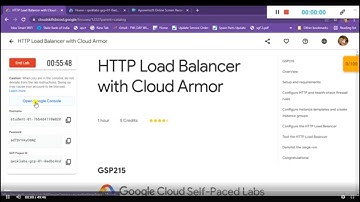 HTTP Load Balancer with Cloud Armor | [GSP215]