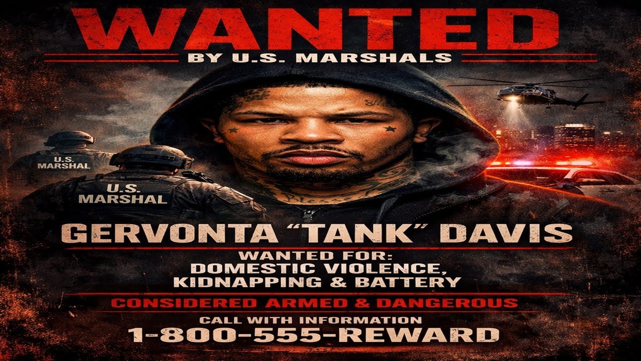 Is Gervonta “Tank” Davis Being Searched by U.S. Marshals?