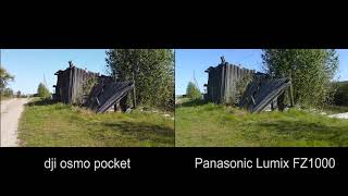 Dji Osmo Pocket И Lumix Fz1000 Сравнение Стабилизации