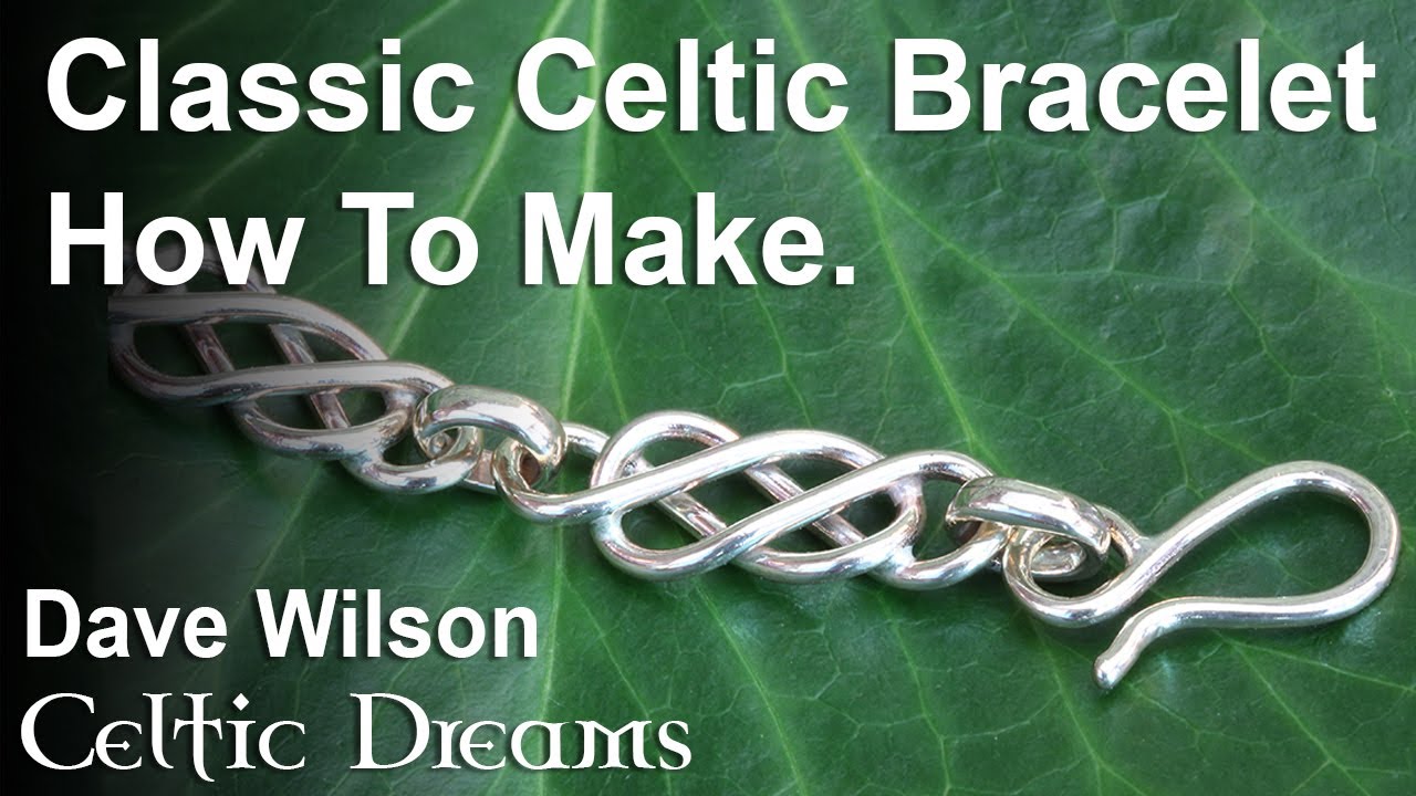 Classic Celtic Knot Bracelet (How to make with simple tools) No 1