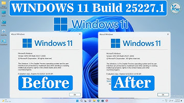 ✅ Windows 11 Insider Preview Build 25227 | Windows 11 New Update 19-10-2022