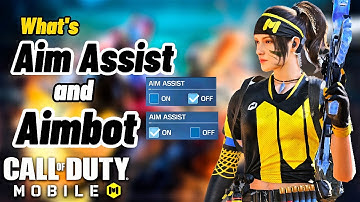 Aim Assist and Aimbot In Call Of Duty Mobile | Best Aim Assist Settings For COD MOBILE