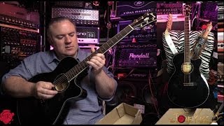 Ibanez Acoustic Unboxing LIKE A BOSS (with a machete) : AEG240 "AEG 240"