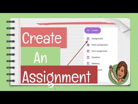 create assignment