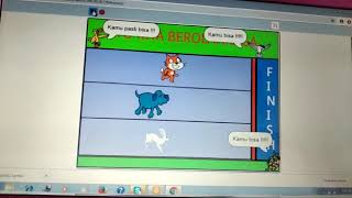 Lomba lari tingkat hewan Scratch Desktop TIK Kelas 5 screenshot 3