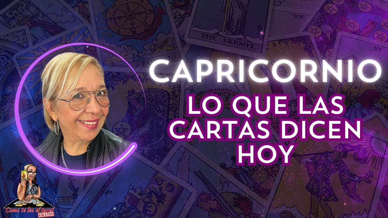 CAPRICORNIO ️| Ni te imaginas lo mal que la está pasando sin tí! - YouTube