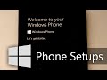 Windows Phone Setup UIs (8.0 - 10 Mobile)