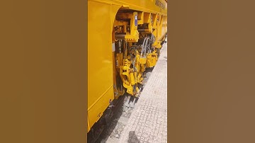 Railway Machine working | MFI mc working | Indian railway working | Track maintenance #indiarailway