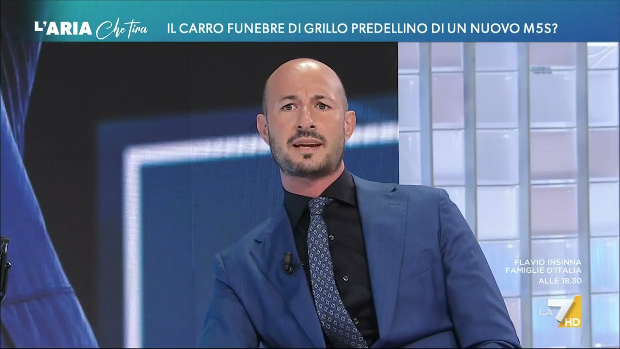 Rissa tra Alessandra Maiorino che abbandona lo studio e Alessandro Gonzato: 