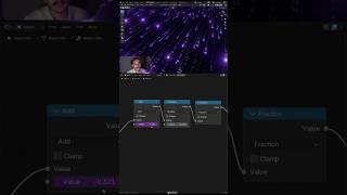 Sparking Matrix Effect in Blender | Geometry Nodes & Shader VFX | Day 40 #b3d