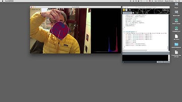 CamShift tracking demo in Processing