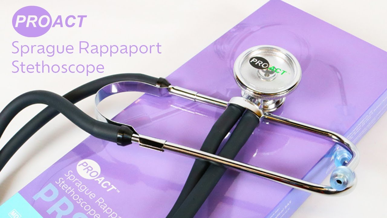 Sprague Rappaport PROACT Sprague Rappaport Stethoscope - YouTube