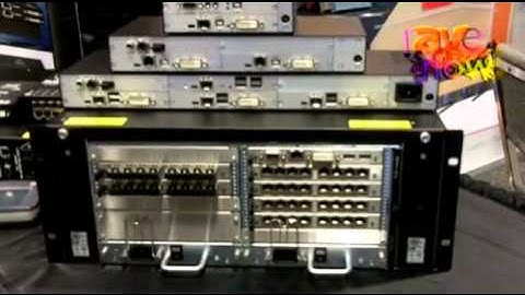 GovComm 2011: IHSE Exhibits KVM Matrix Switcher