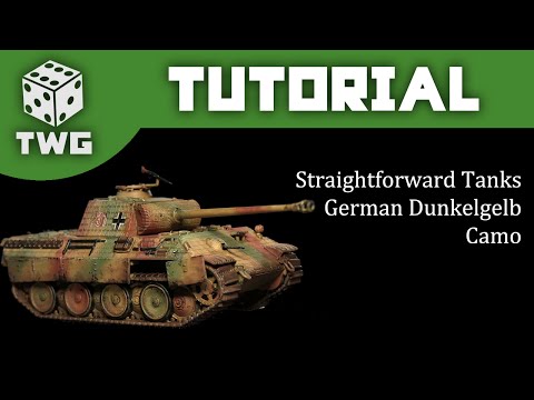 How I Paint Things - Tank Camo (No Airbrush!) 