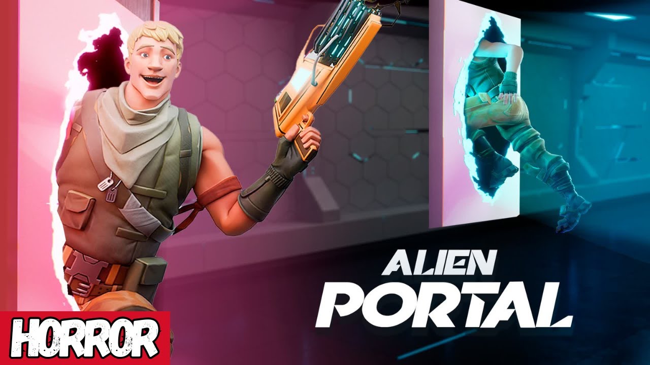 PORTAL ESCAPE ALIEN FORTNITE CREATIVE (TUTORIAL)