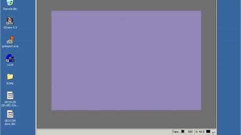 video (GWI 1of2) Video showing documents are GeoWrite Documents