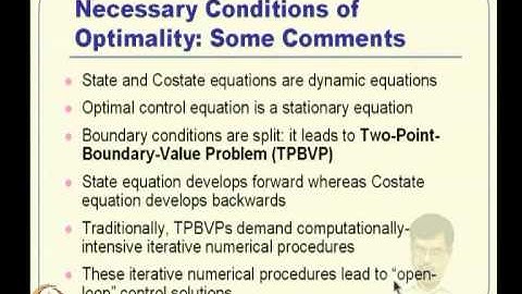 Mod-03 Lec-08 Optimal Control Formulation Using Calculus of Variations