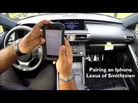 Pairing iPhone to Lexus