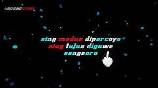 STATUS WA KEREN !!! || bahasa jawa terbaru
