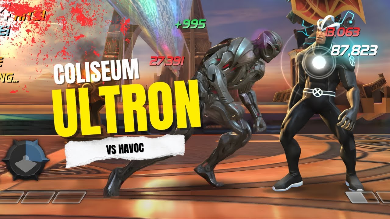 What happens when you use Ultron for Havoc | coliseum | Marvel Contest of Champions 