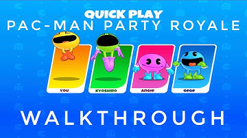Apple Arcade (PAC-MAN Party Royale) : Walkthrough Gameplay (No Commentary)