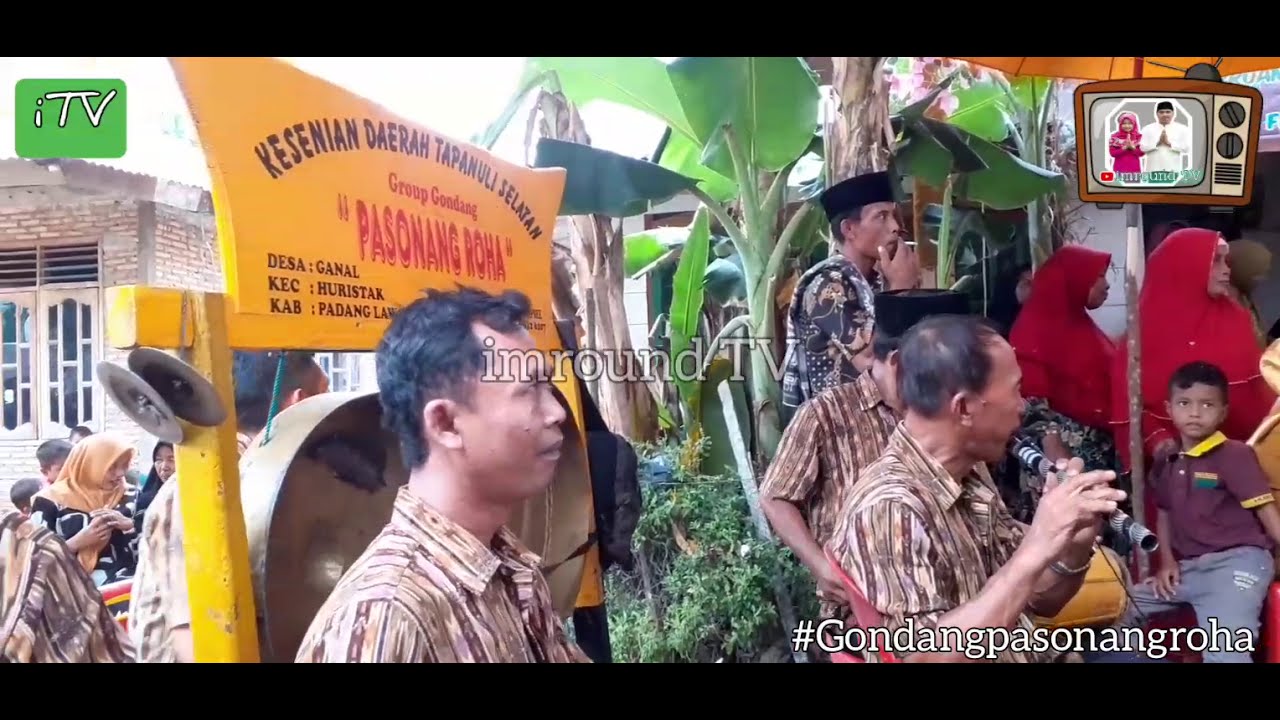 group gondang pasonang roha || pokus ke abang yang pakai kacamata || horja godang || manortor