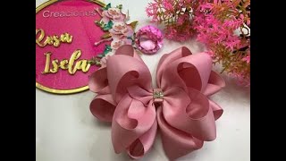 Lazo boutique pulpo VIDEO No.1003 creaciones rosa isela