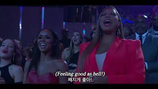 Download Lagu [한글자막/가사번역] 2021 첫곡은 이거다!✨ 리조(Lizzo) MTV Awards 'Truth Hurts x Good as hell' 한글자막