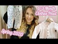 Baby Girl Clothing Haul | 0-3 Months | UK | LottieJLife