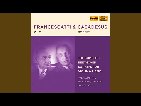 Violin Sonata in A Major, FWV 8: Allegretto ben moderato