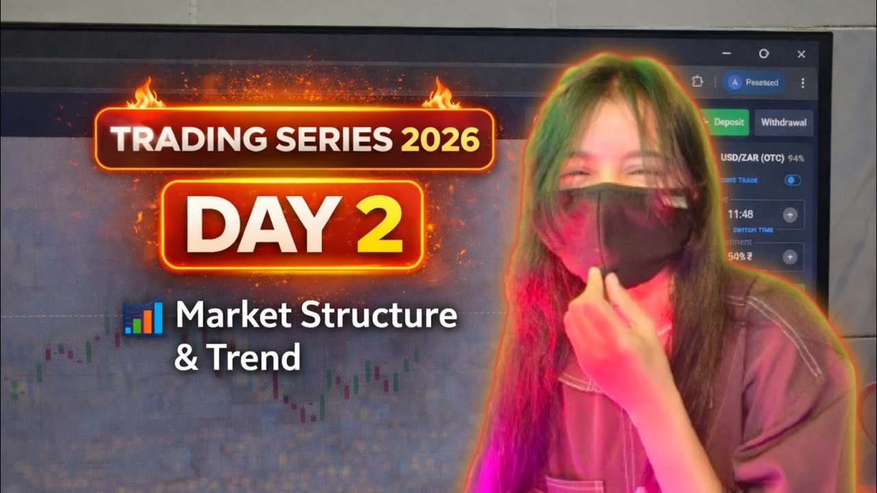 trading series 2026 day 2 { market structure & trend