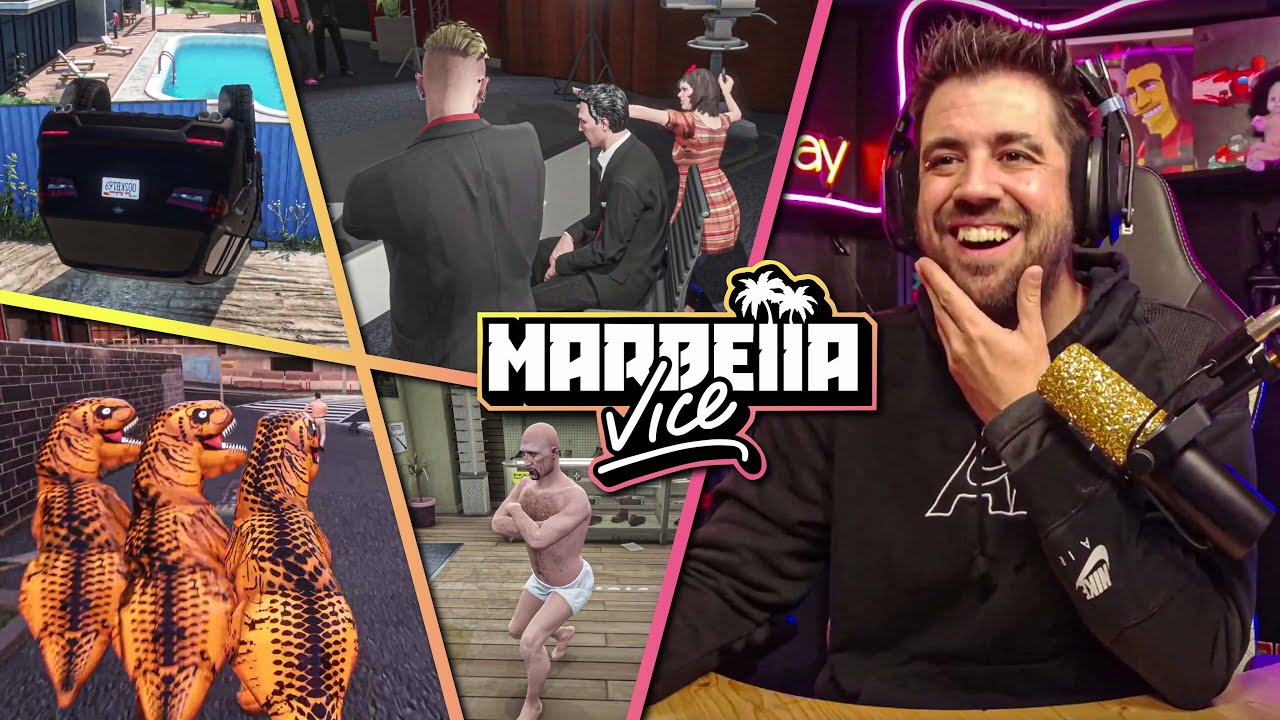 mejores momentos de AURON en MARBELLA VICE 2 (Toni Gambino)💅💅