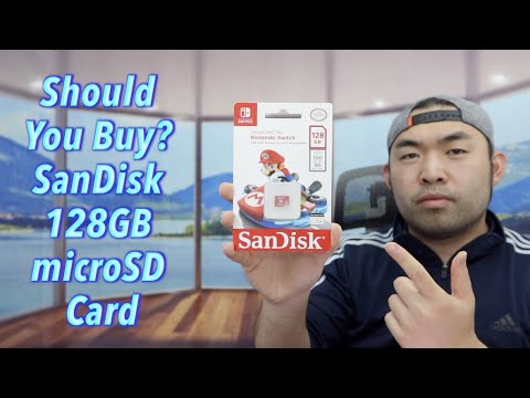 Sandisk 128GB Micro SD Card for Nintendo Switch Overview 