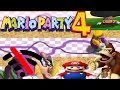 we played mario party 4 netplay but with bad wifi (gone epic)
