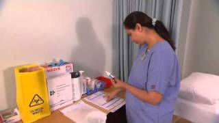 Medical Assistant Training Irrigate Ear and Instilling Ear Medication