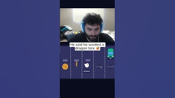 He said he wanted a dragon lore 😅 #csgo #cs2skins #fyp #foryou #feed #shorts #clips #viralvideo #cs2