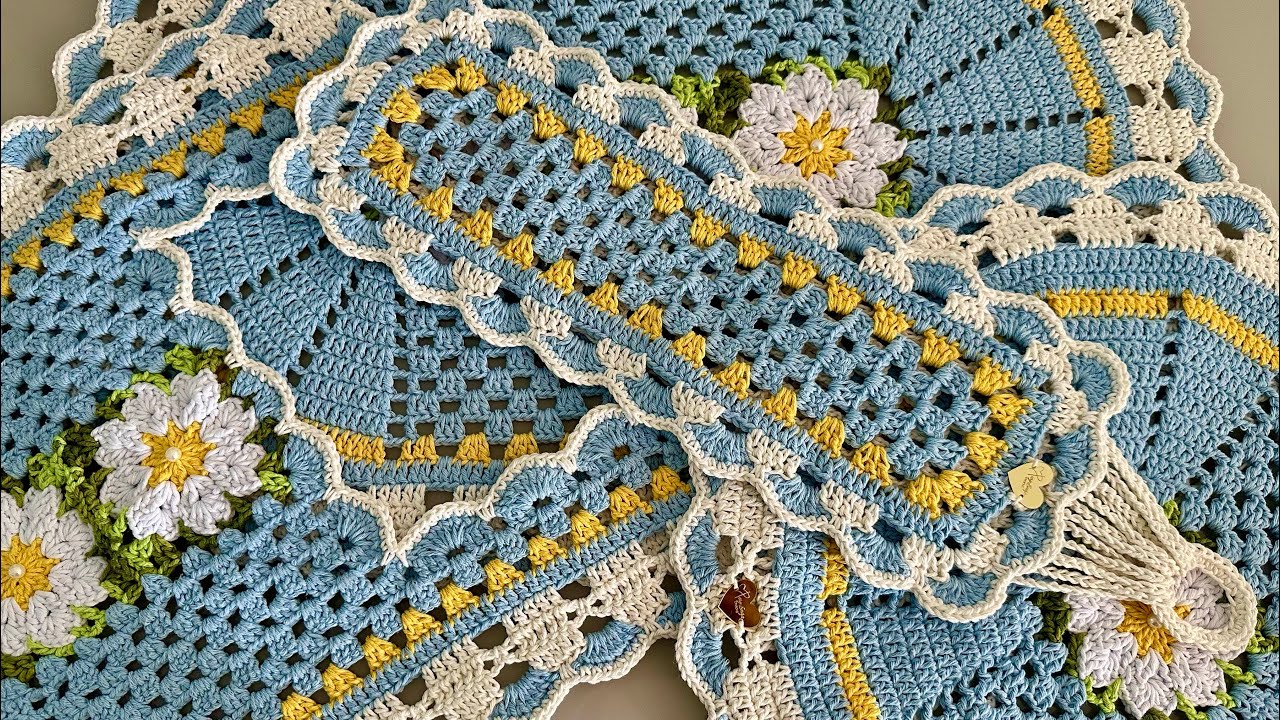 Jogo de banheiro Deise, porta papel, aula passo a passo completa