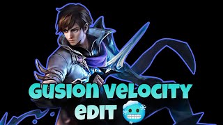 Gusion velocity Edit 🥶l mlbb l #legueoflegends #mobilelegends #mlbb #gusion #velocityedit