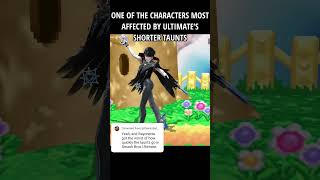 One of the characters most affected by Ultimate’s shorter taunts | Super Smash Bros.