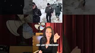 To the NYPD: you've got options that don't involve getting chunks of ice and snow hurled at you.