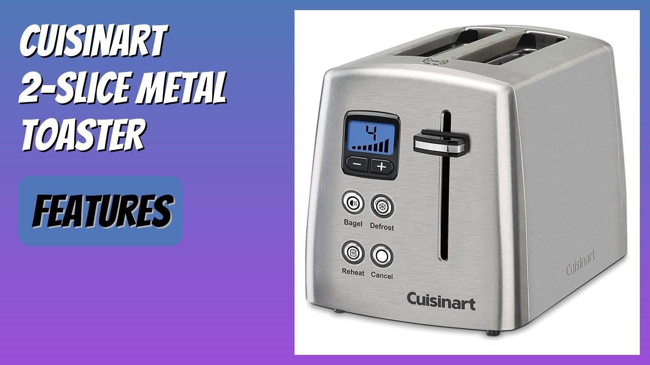 REVIEW (2025): Cuisinart 2-Slice Metal Toaster. Features